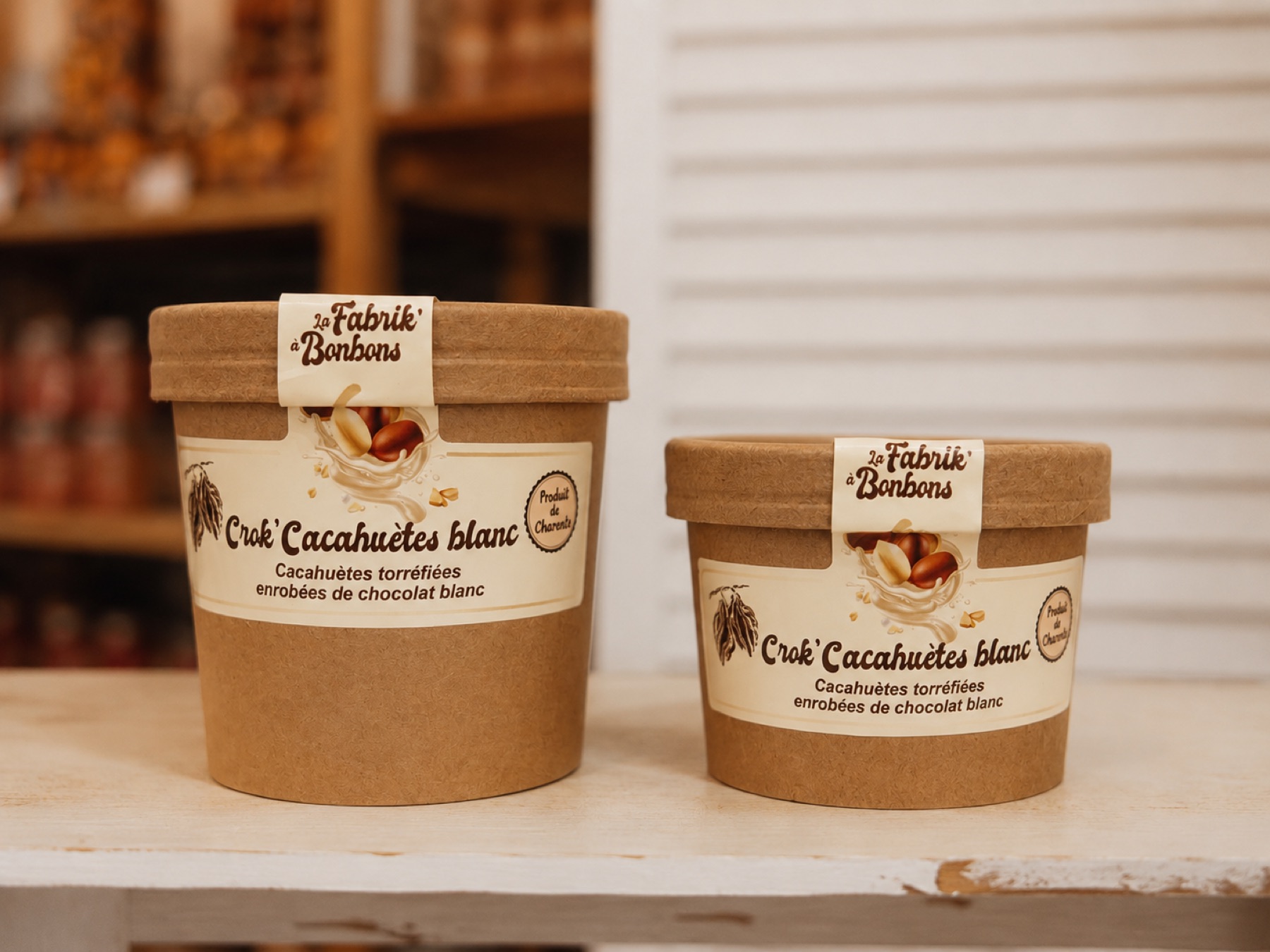 Crok' Cacahuètes blanc – La Fabrik' à Bonbons